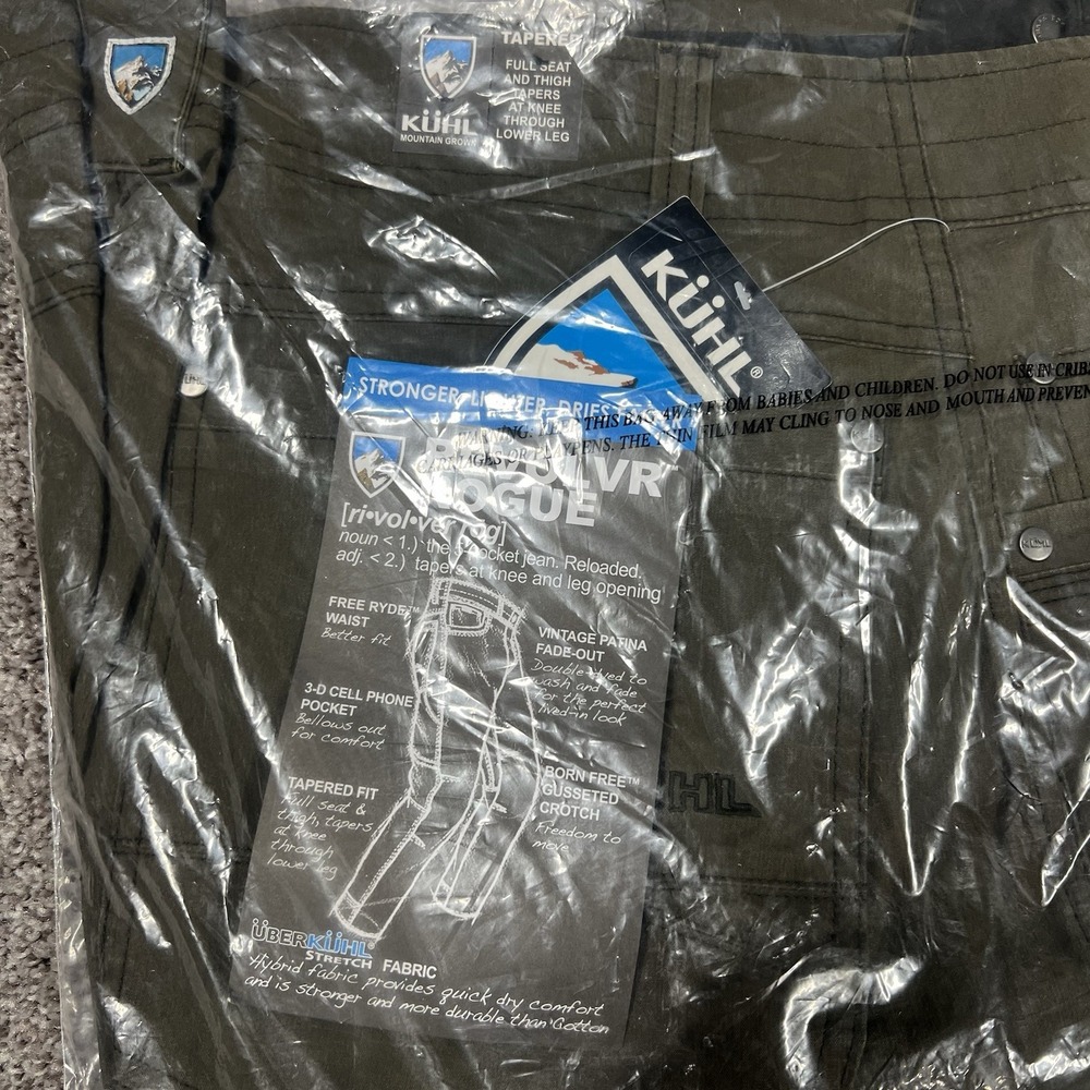 NEW Kuhl Revolvr Rogue Pant Mens 42x30 Hiking Outdoors 5 Pocket (Lot Of 2 Jeans) - Picture 9 of 11